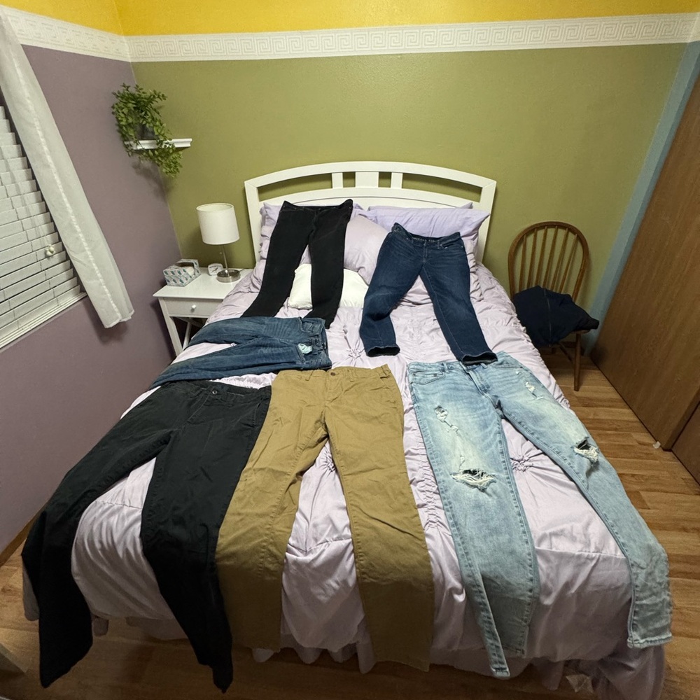 Stylish Jeans Collection - Black, Tan, Blue